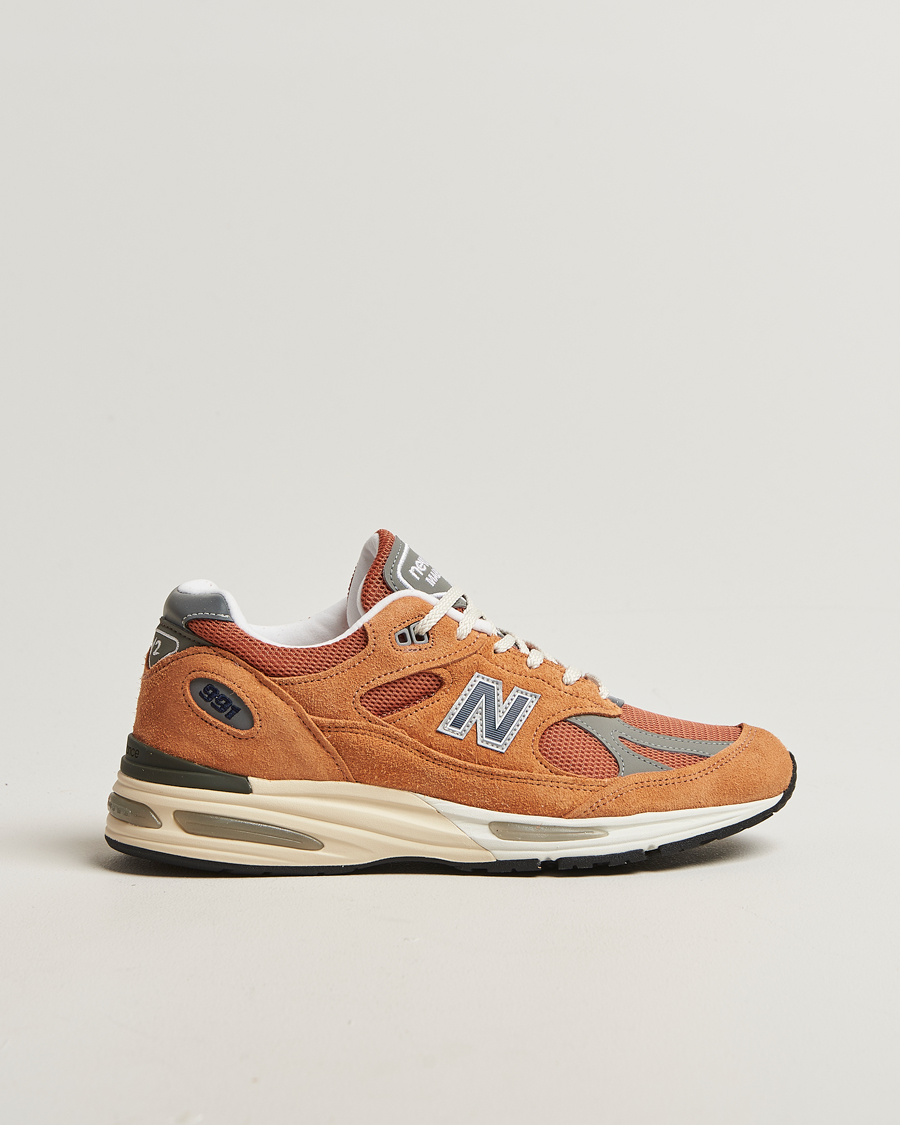 Heren | Sneakers | New Balance Made In US & UK | New Balance Made in Made In UK 991 Sneakers Orange