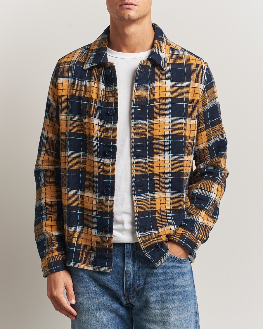 Homme | Chemises | KnowledgeCotton Apparel | Big Check Overshirt Multi