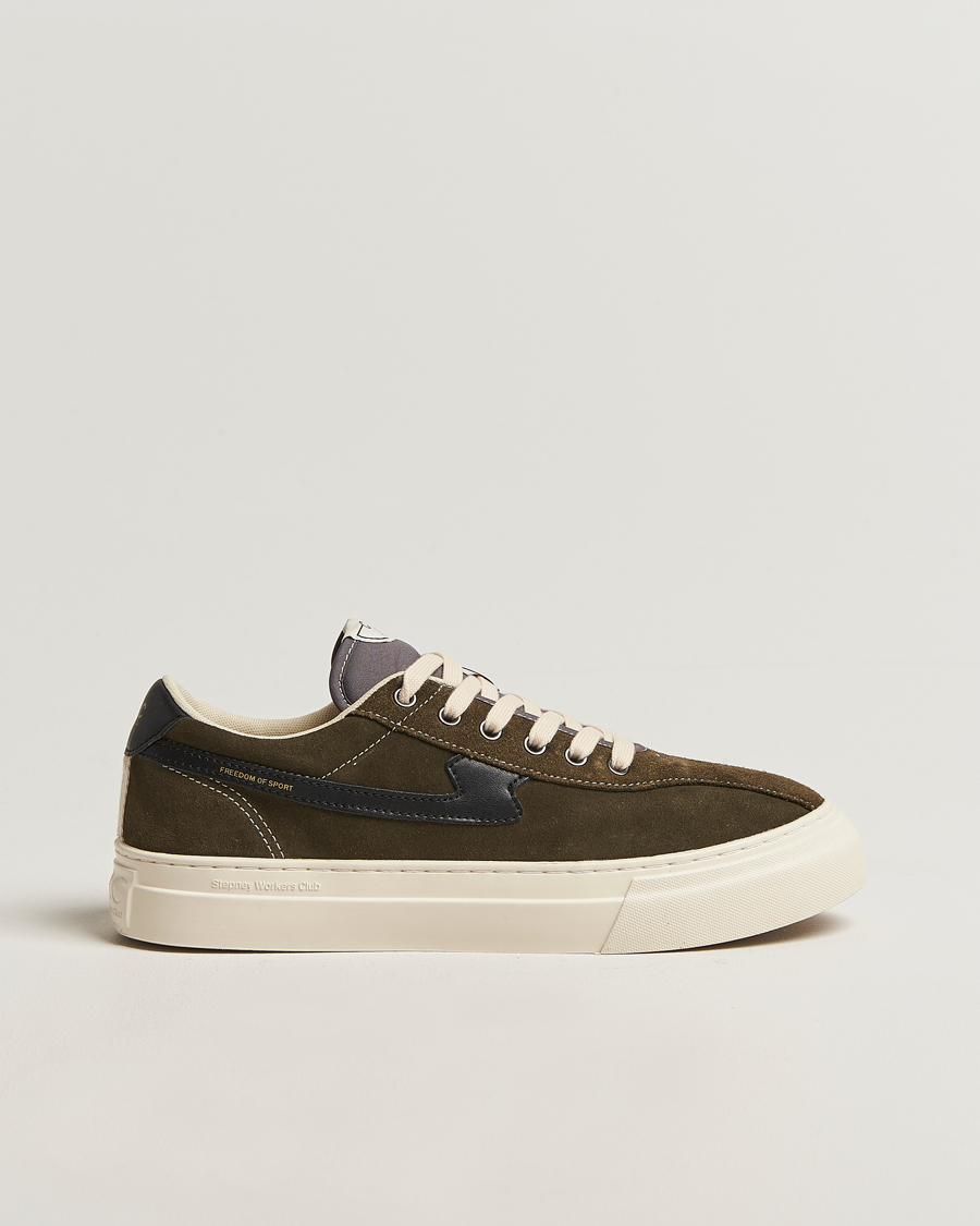 Homme | Baskets | Stepney Workers Club | Dellow S-Strike Cupsole Suede Sneaker Woodland