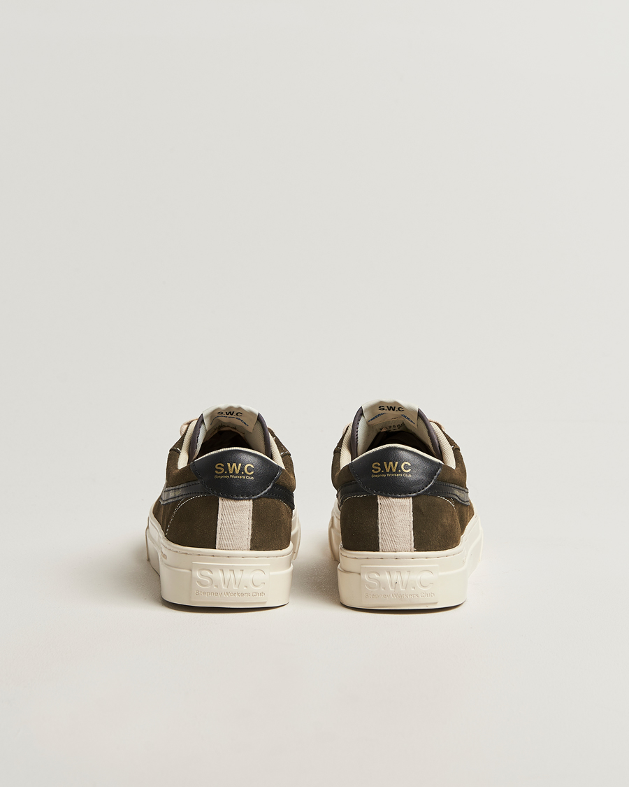 Homme | Baskets | Stepney Workers Club | Dellow S-Strike Cupsole Suede Sneaker Woodland