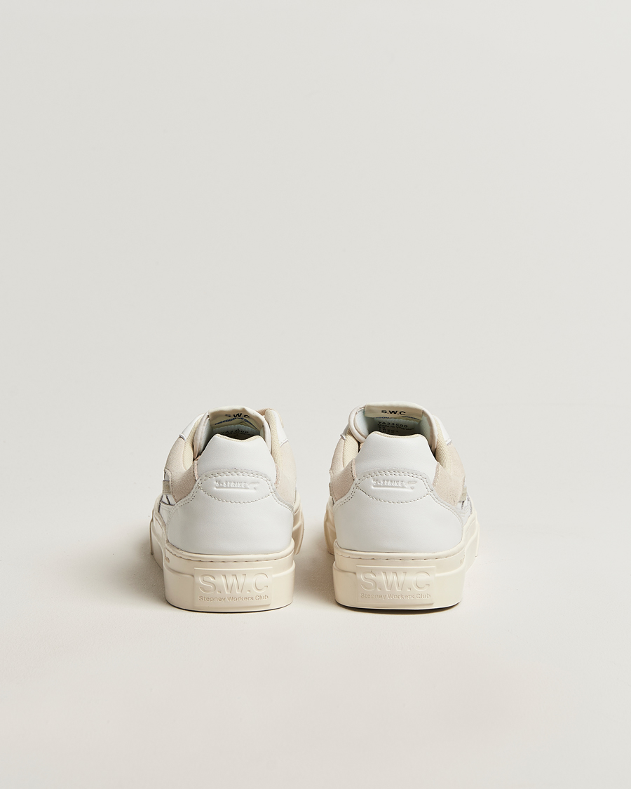 Homme | Baskets | Stepney Workers Club | Pearl S-Strike Leather Sneaker White Putty