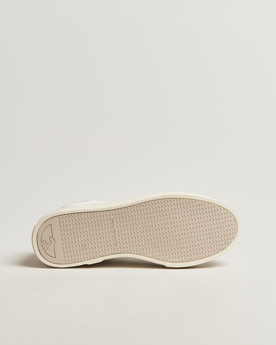 Homme | Baskets | Stepney Workers Club | Pearl Leather/Suede Mix Sneaker Spring White