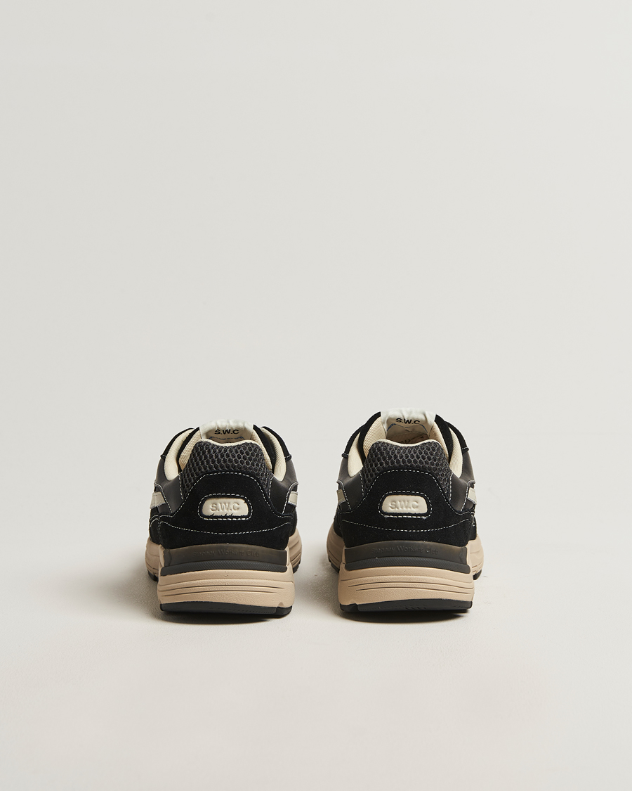 Heren | Sneakers | Stepney Workers Club | Amiel S-Strike Suede Mix Sneaker Black II
