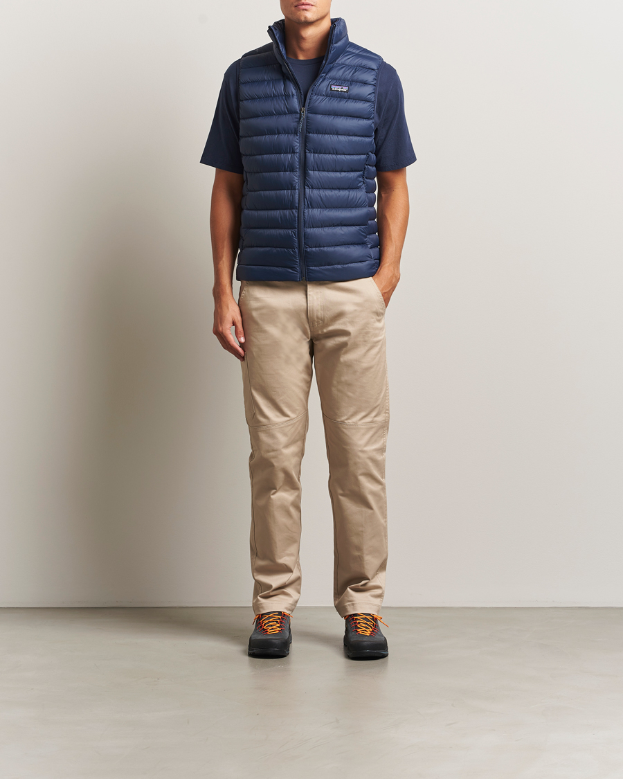 Heren | Gilets | Patagonia | Down Sweater Vest New Navy
