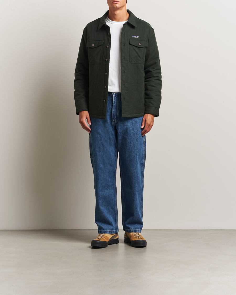 Heren | Overhemden | Patagonia | Lightweigt Insulated Fjord Flannel Shirt Green