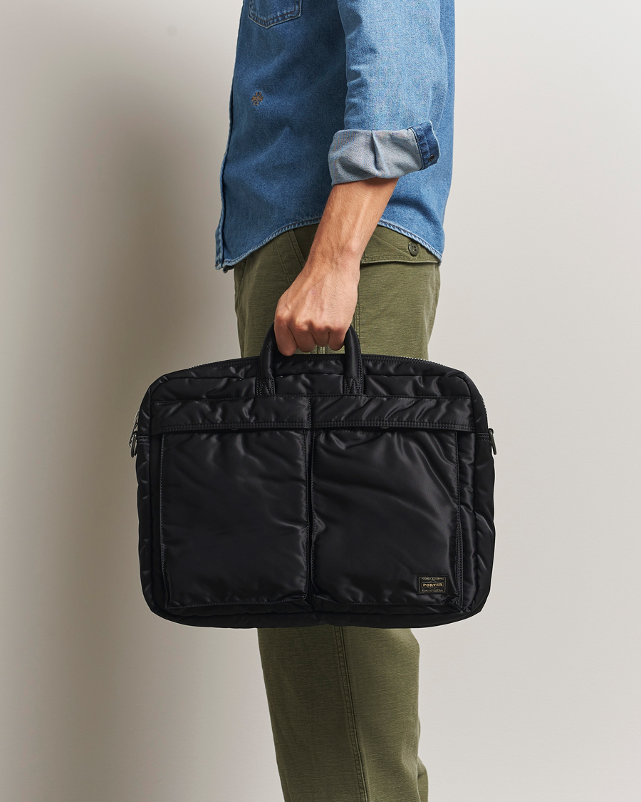 Heren | Tassen | Porter-Yoshida & Co. | Porter-Yoshida & Co.Tanker 2Way Document BagBlack