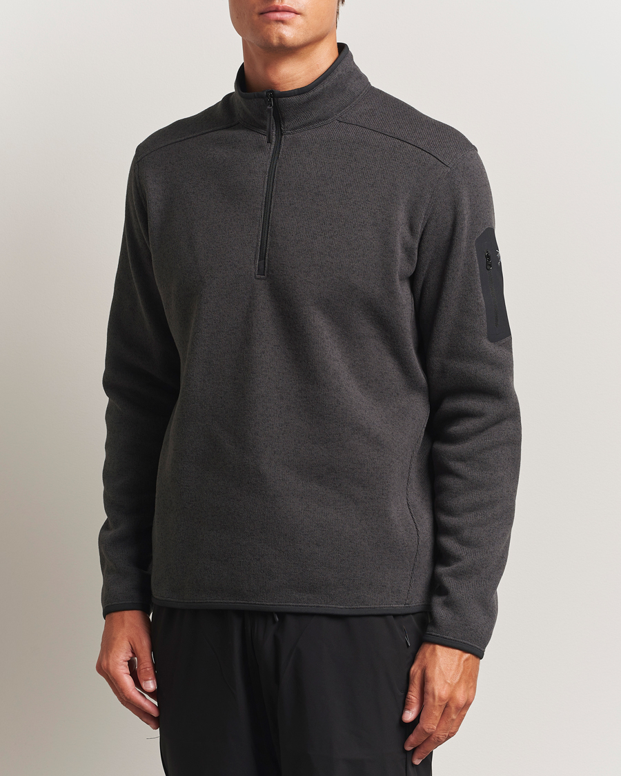 Homme | Pulls Et Tricots | Arc'teryx | Covert Half-Zip Black Heather