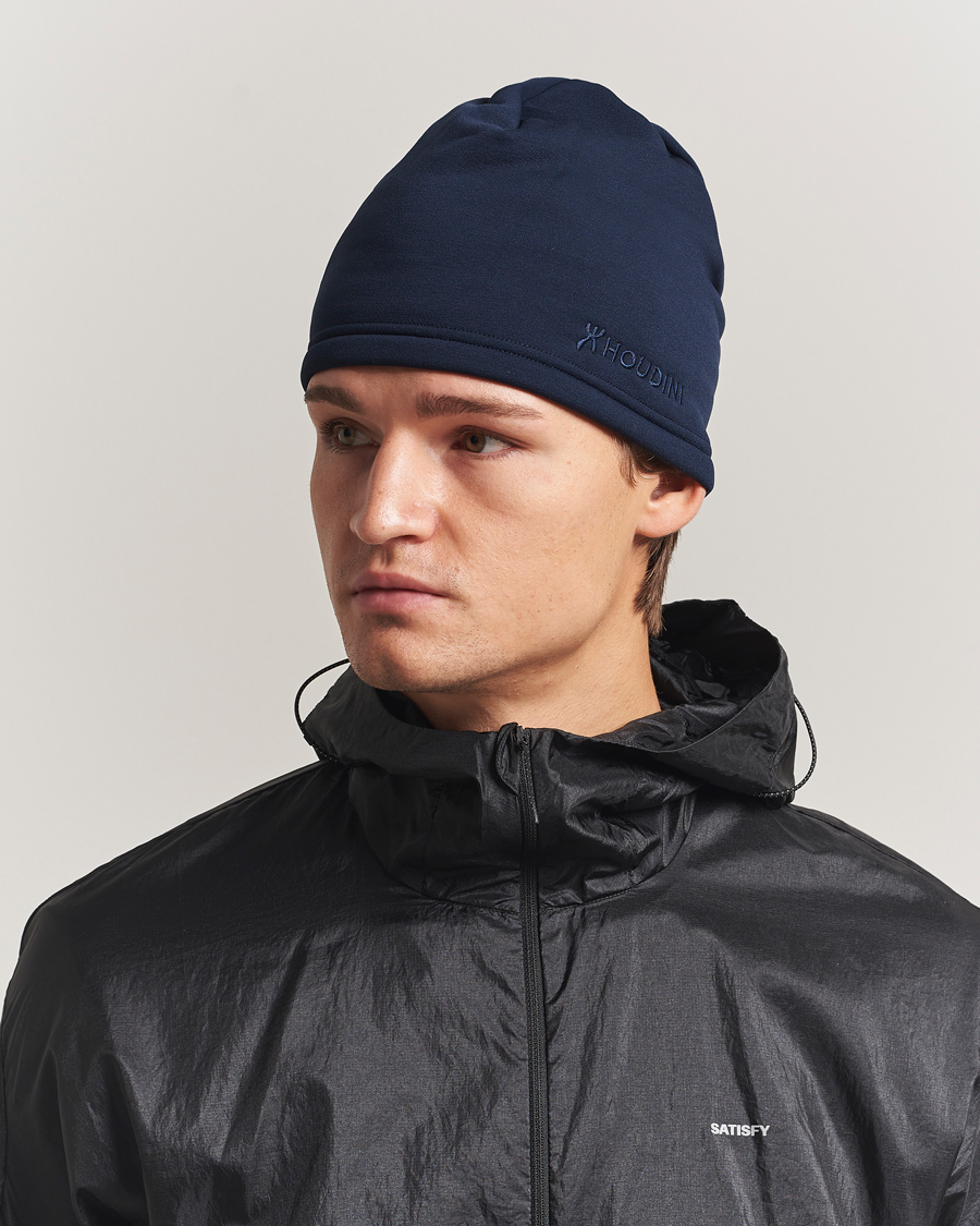 Heren | Mutsen | Houdini | Power Fleece Top Hat Blue Illusion