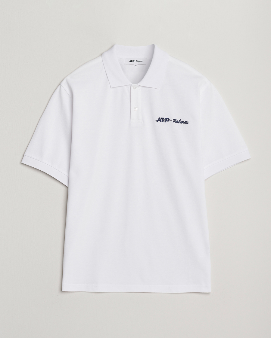 Homme | Polos | Palmes | ATP Tour Polo White