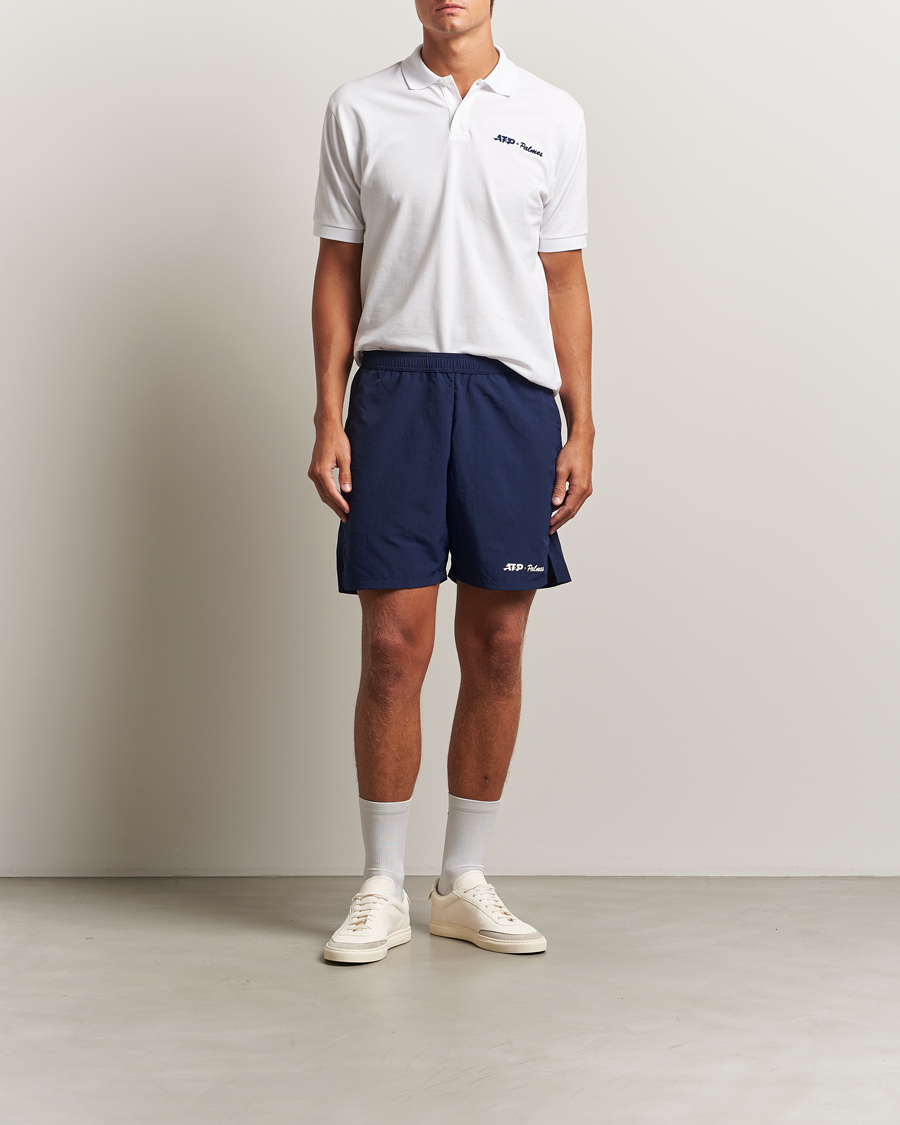 Homme | Polos | Palmes | ATP Tour Polo White