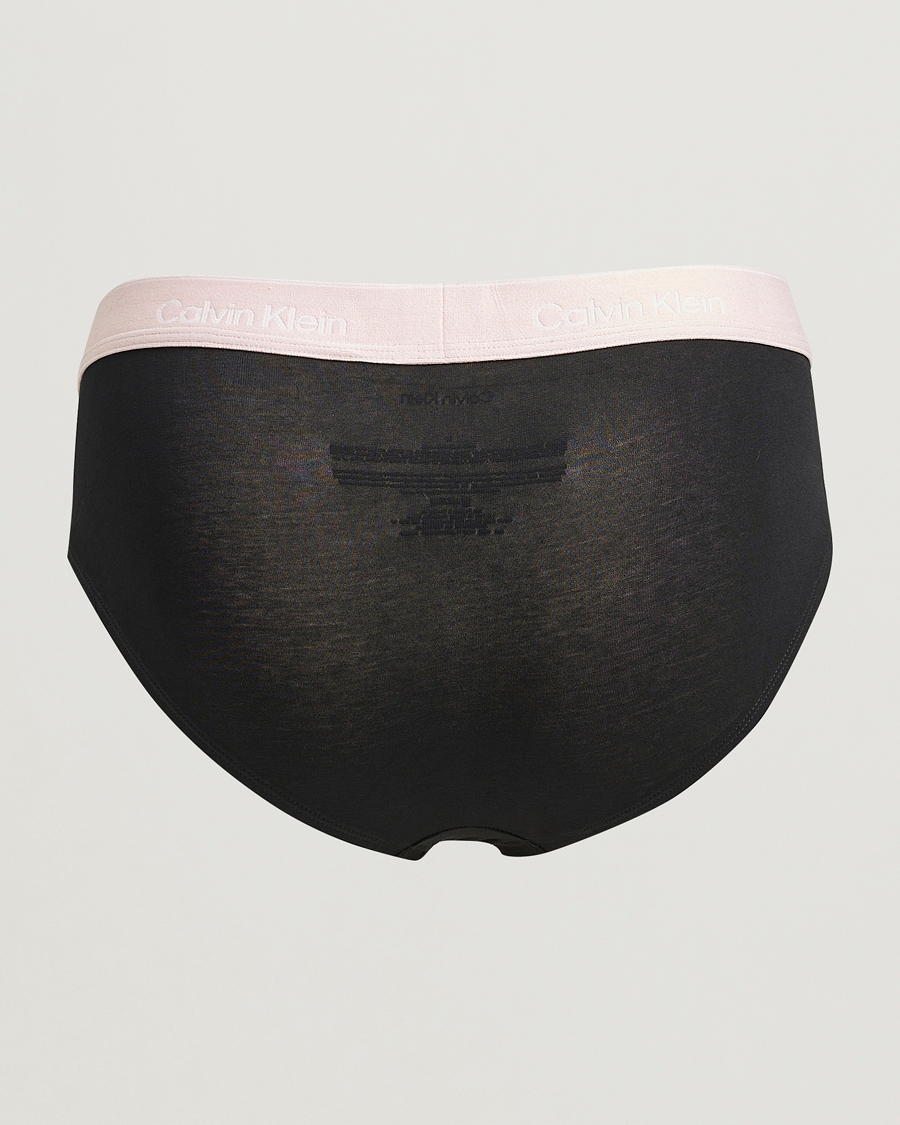 Homme | Sous-Vêtements Et Chaussettes | Calvin Klein | 3-Pack Icon Cotton Stretch Hip Brief Black