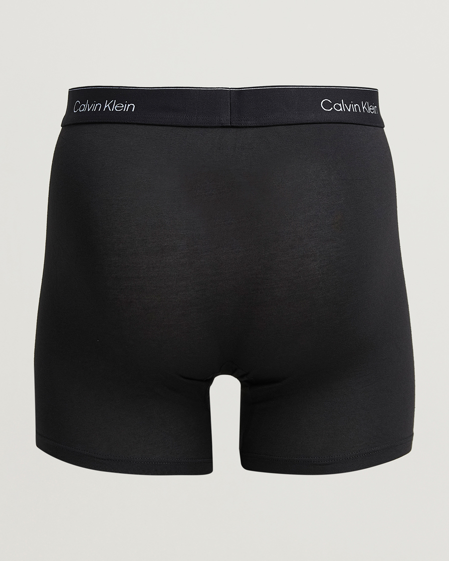 Heren | Ondergoed | Calvin Klein | 3-Pack Icon Cotton Stretch Boxer Brief Black