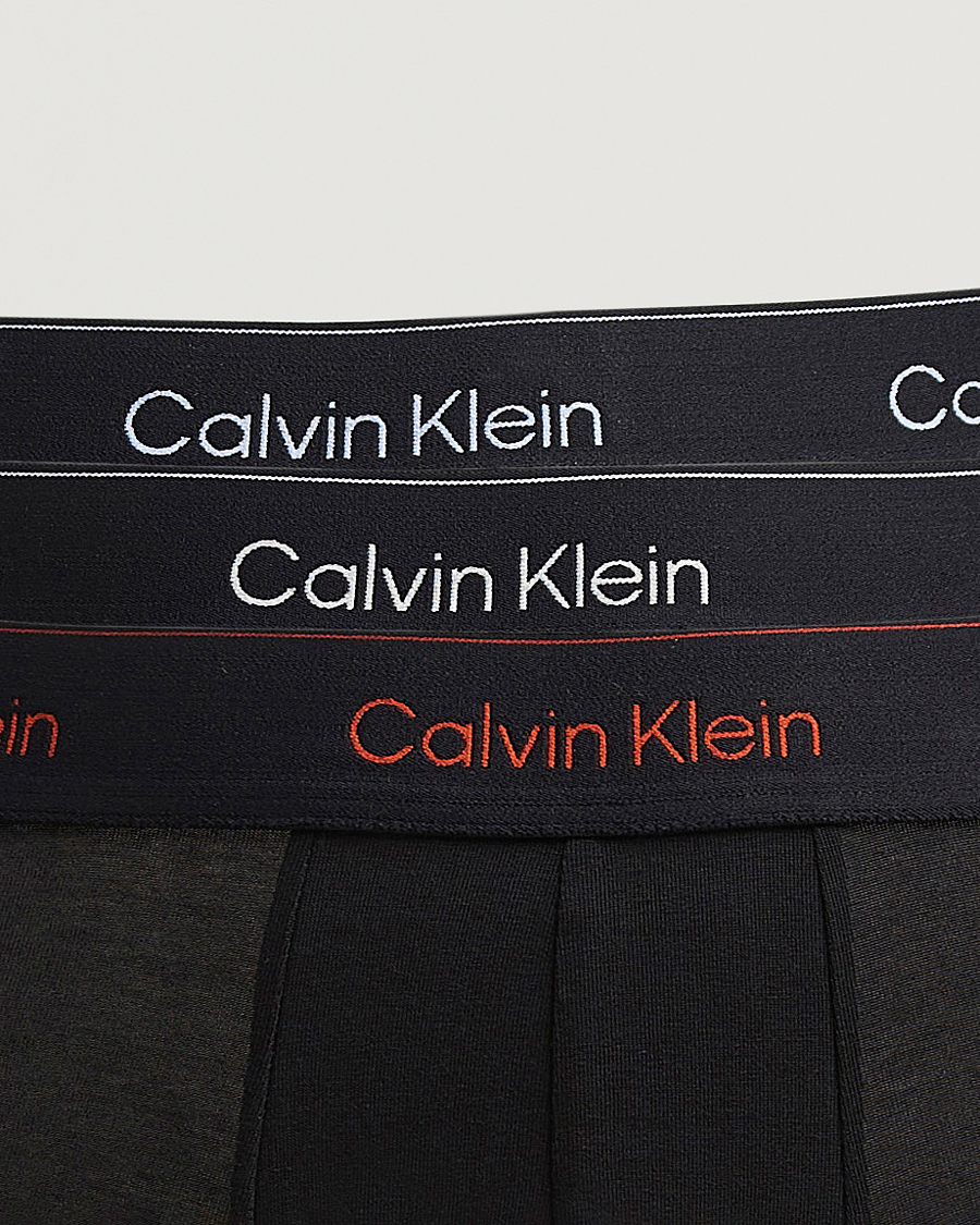 Heren | Ondergoed | Calvin Klein | 3-Pack Icon Cotton Stretch Boxer Brief Black