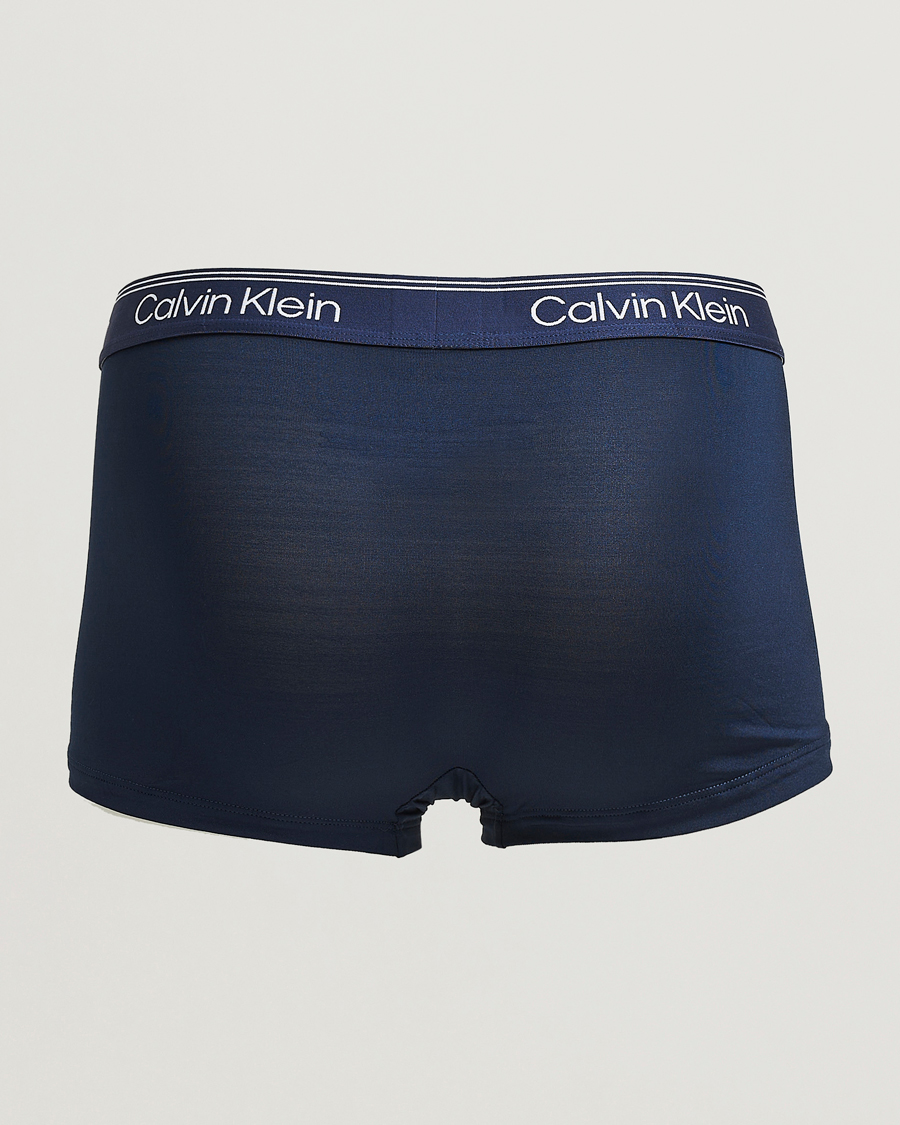 Homme | Sous-Vêtements Et Chaussettes | Calvin Klein | 3-Pack Micro Stretch Trunk Black/Royal/Blue
