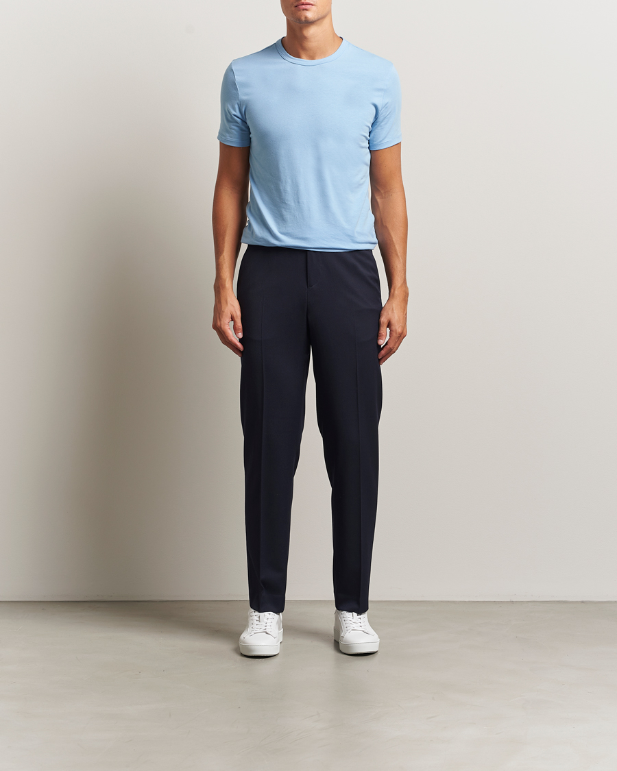 Homme | T-shirts | Calvin Klein | 3-Pack Cotton Stretch Crew Neck T-Shirt Black/Green/Blue