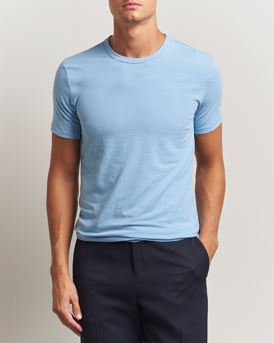 Homme | T-shirts | Calvin Klein | 3-Pack Cotton Stretch Crew Neck T-Shirt Black/Green/Blue