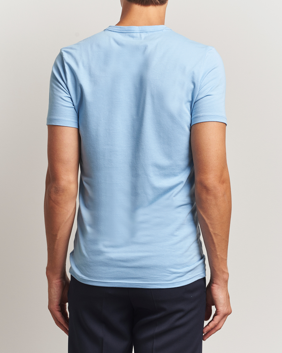 Homme | T-shirts | Calvin Klein | 3-Pack Cotton Stretch Crew Neck T-Shirt Black/Green/Blue