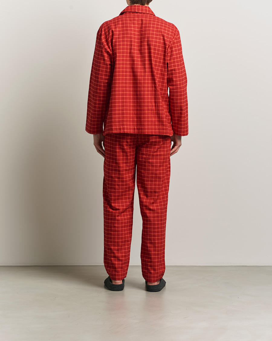 Homme | Peignoirs Et Pyjamas | Calvin Klein | Flannel Pyjama Set Red
