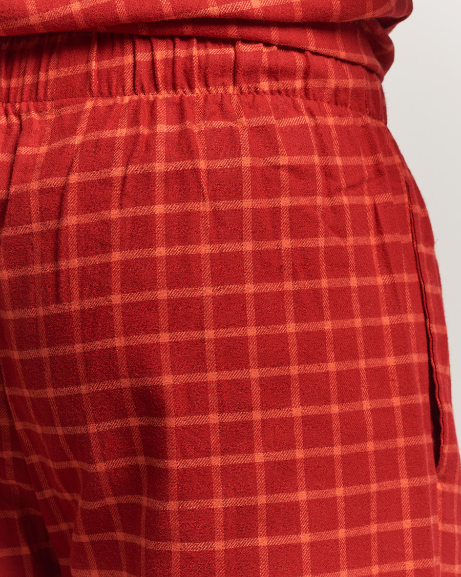 Homme | Peignoirs Et Pyjamas | Calvin Klein | Flannel Pyjama Set Red