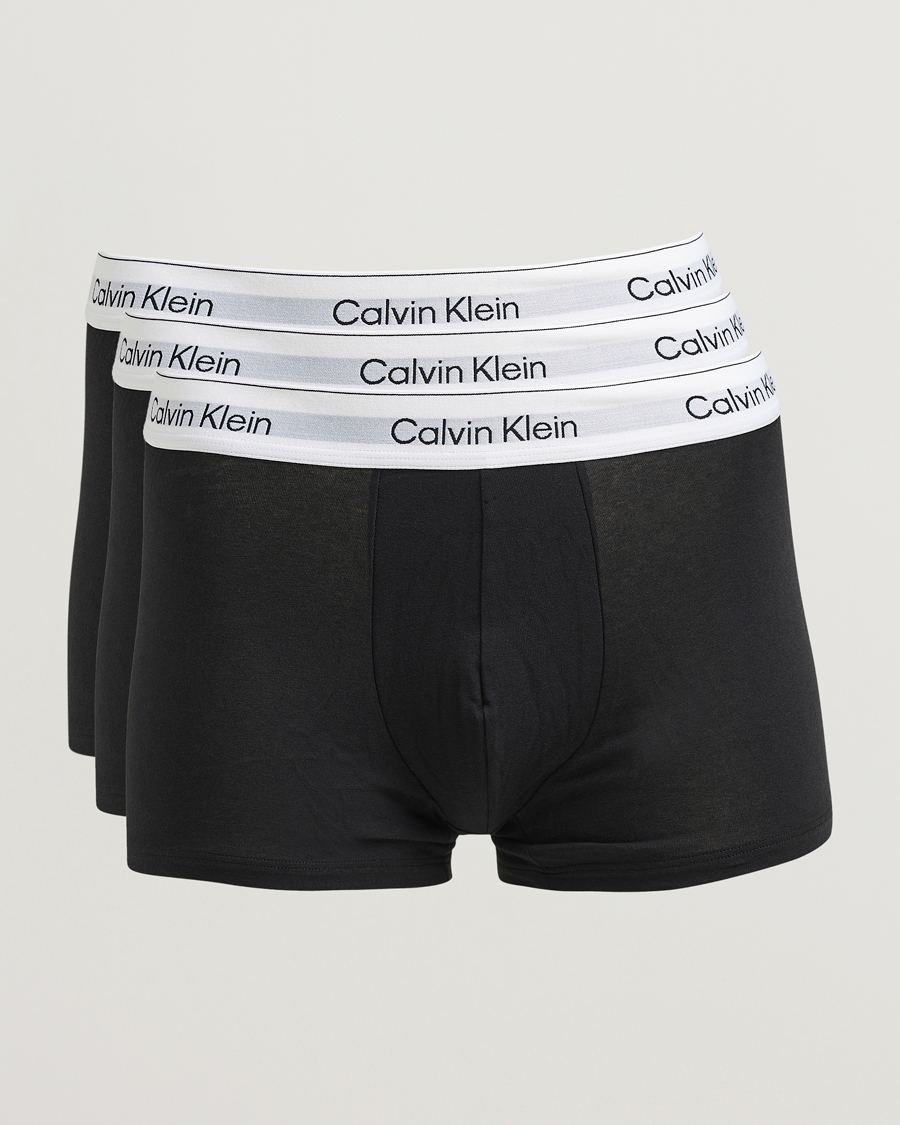 Homme | Sous-Vêtements Et Chaussettes | Calvin Klein | 3-Pack Icon Cotton Stretch Black