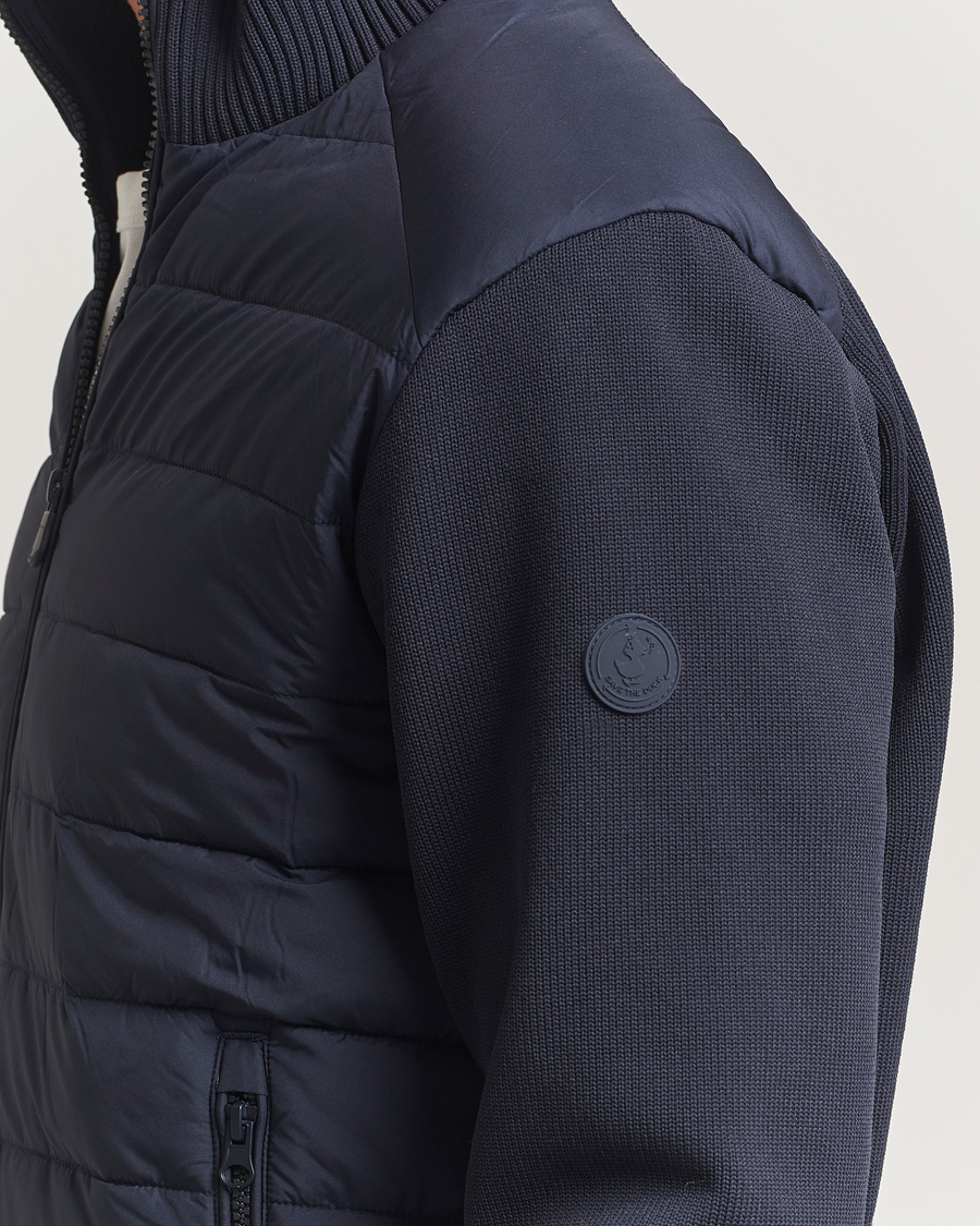 Heren | Jassen | Save The Duck | Sedum Hybrid Jacket Blue Black
