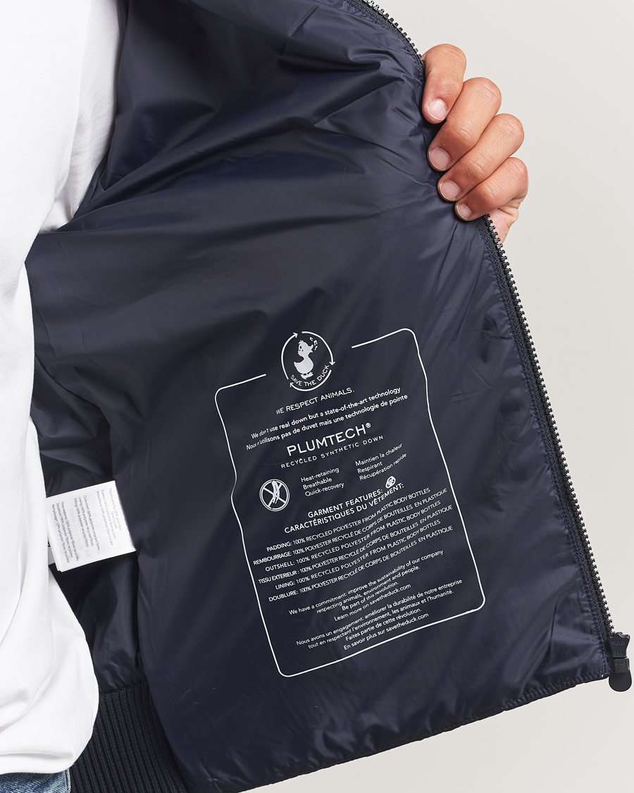Heren | Jassen | Save The Duck | Sedum Hybrid Jacket Blue Black