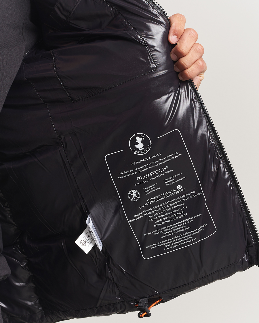 Heren | Jassen | Save The Duck | Edgard Padded Puffer Black