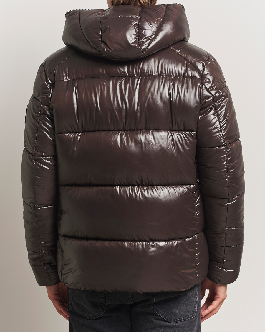 Heren | Jassen | Save The Duck | Edgard Padded Puffer Brown Black