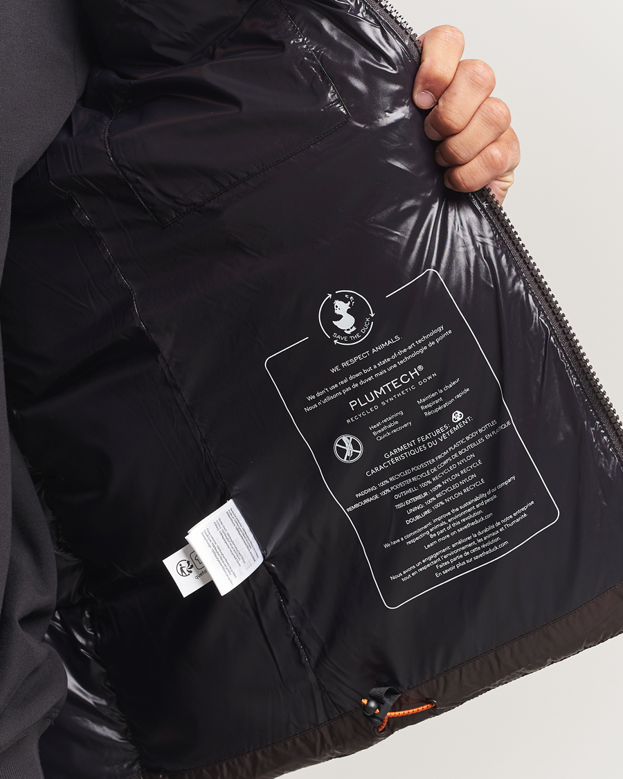 Heren | Jassen | Save The Duck | Edgard Padded Puffer Brown Black