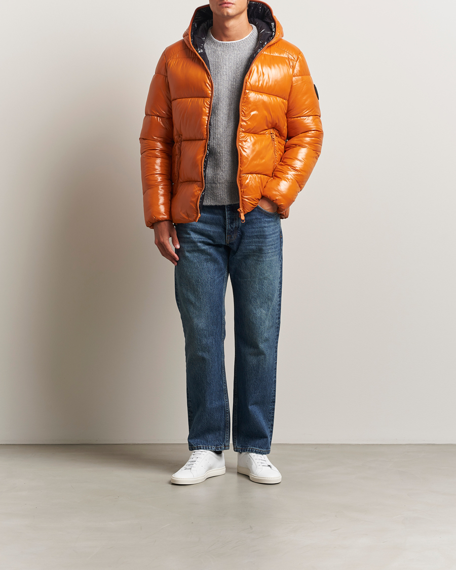 Heren | Jassen | Save The Duck | Edgard Padded Puffer Fox Brown