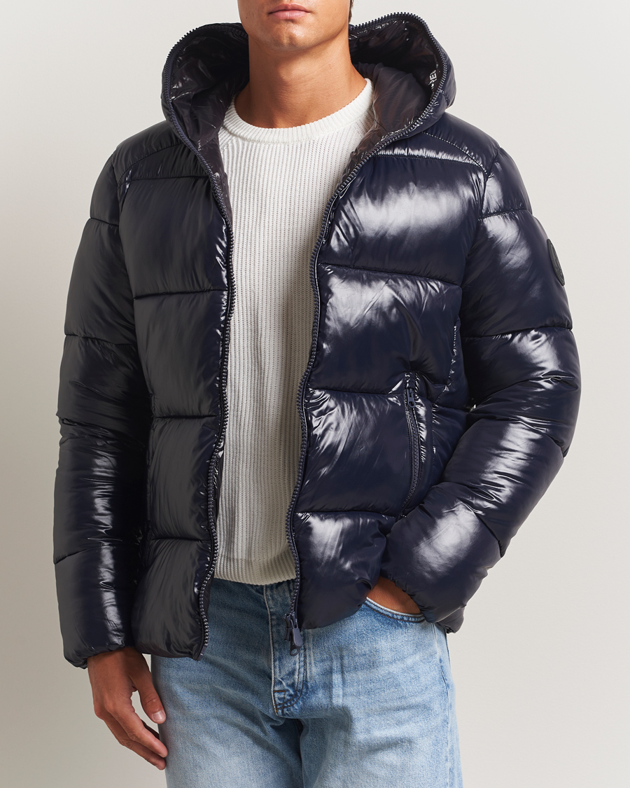 Homme | Manteaux Et Vestes | Save The Duck | Edgard Padded Puffer Blue Black