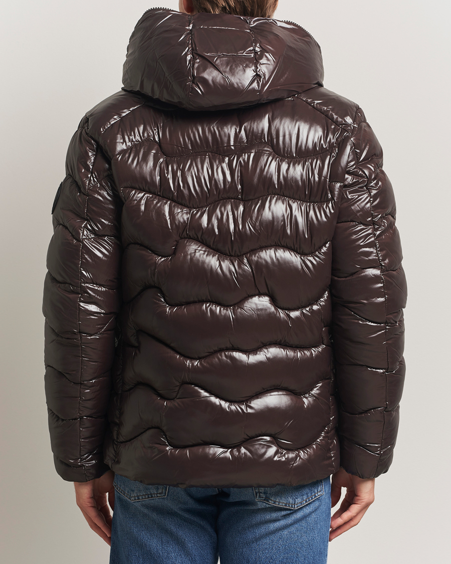 Heren | Jassen | Save The Duck | Chet Padded Puffer Brown Black