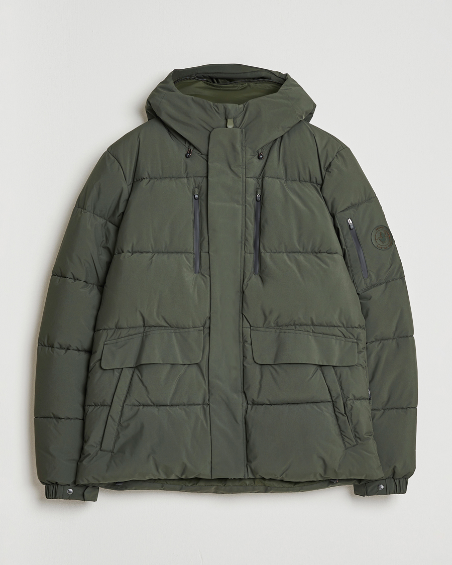Homme | Manteaux Et Vestes | Save The Duck | Alter Short Arctic Parka Land Green