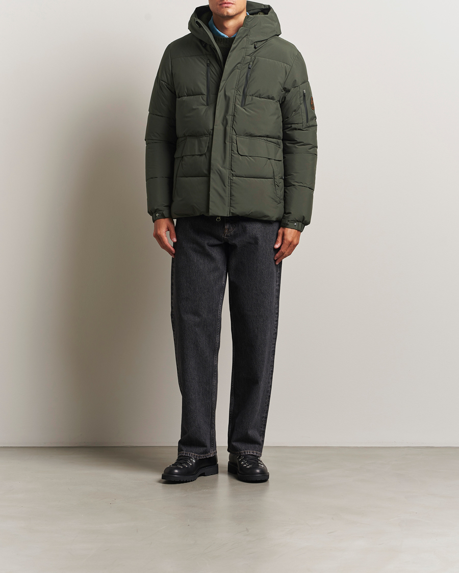 Homme | Manteaux Et Vestes | Save The Duck | Alter Short Arctic Parka Land Green