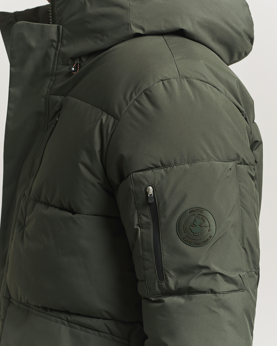 Homme | Manteaux Et Vestes | Save The Duck | Alter Short Arctic Parka Land Green
