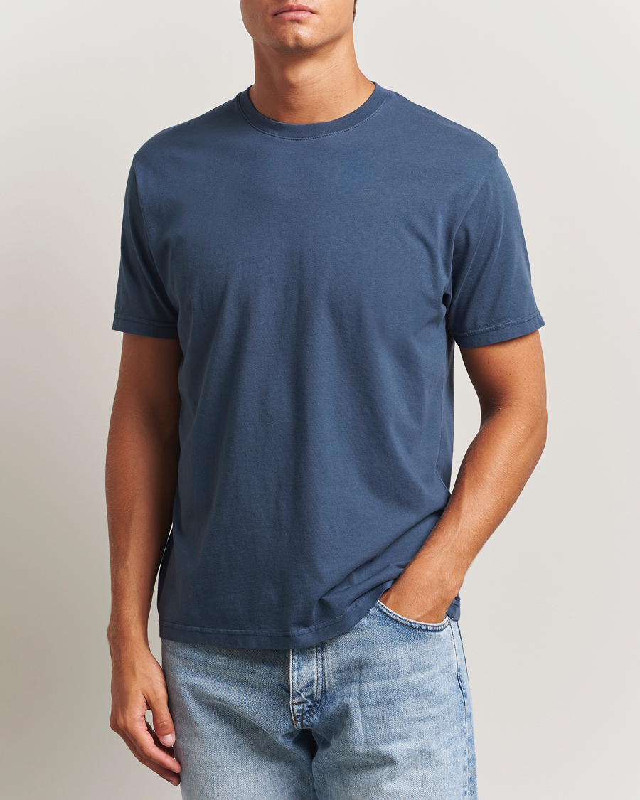 Homme | T-shirts | Colorful Standard | Classic Organic T-Shirt Petrol Blue