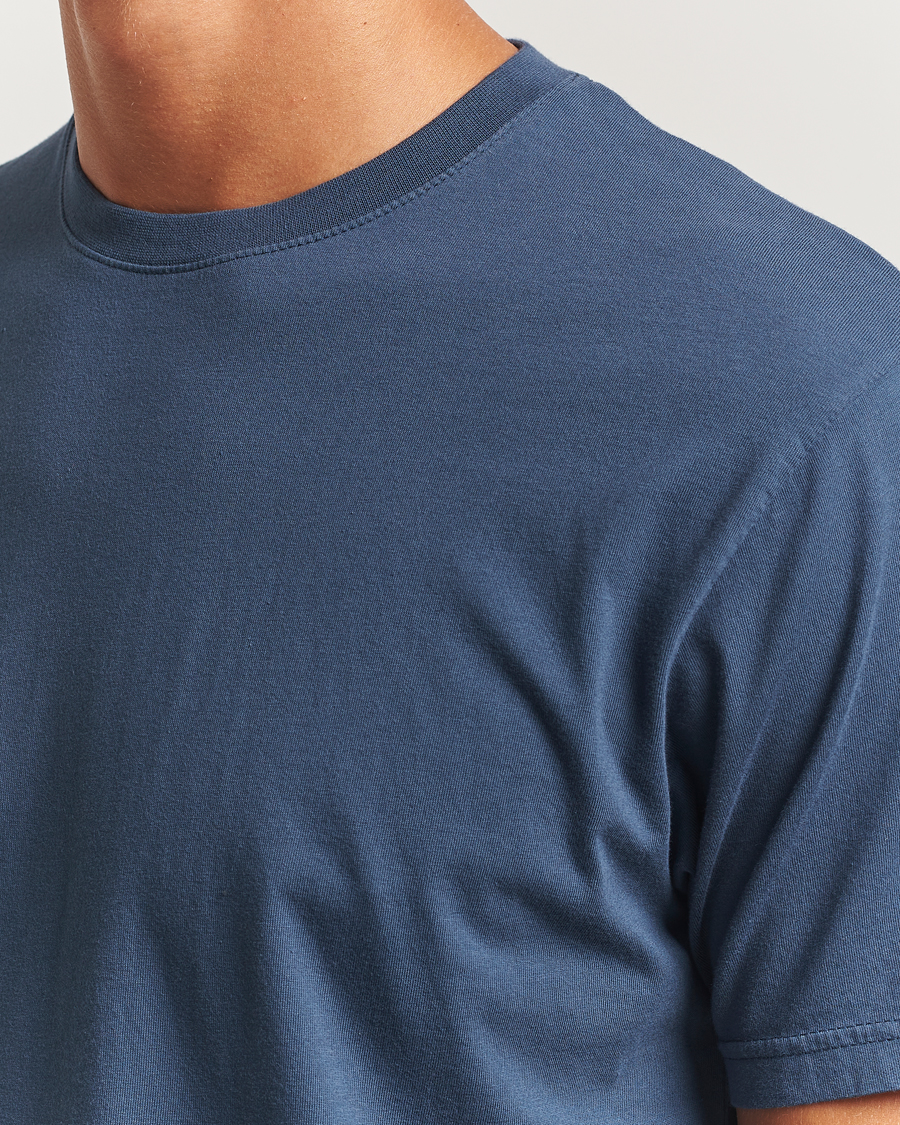 Heren | T-shirts | Colorful Standard | Classic Organic T-Shirt Petrol Blue