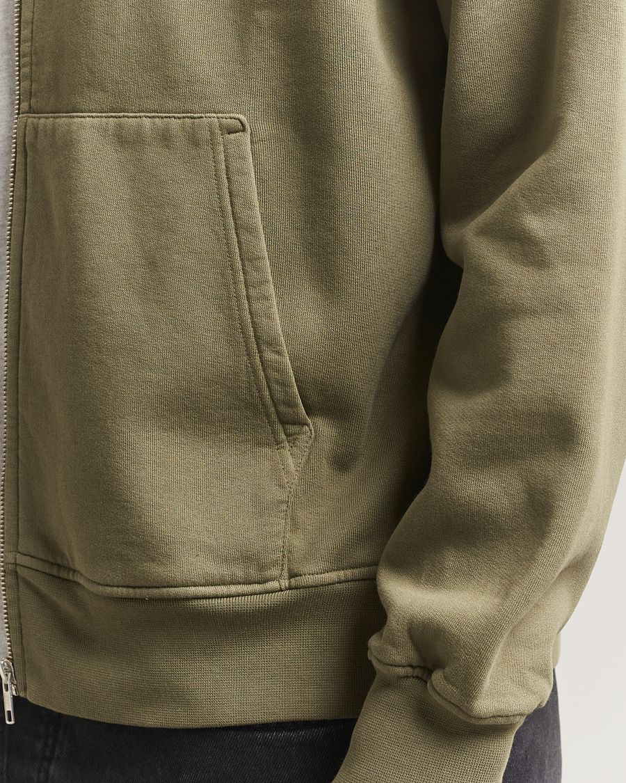 Homme | Pulls Et Tricots | Colorful Standard | Classic Organic Full Zip Hoodie Dusty Olive