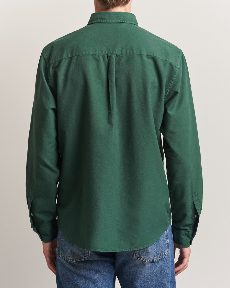 Heren | Overhemden | Colorful Standard | Classic Organic Oxford Button Down Shirt Emerald Green