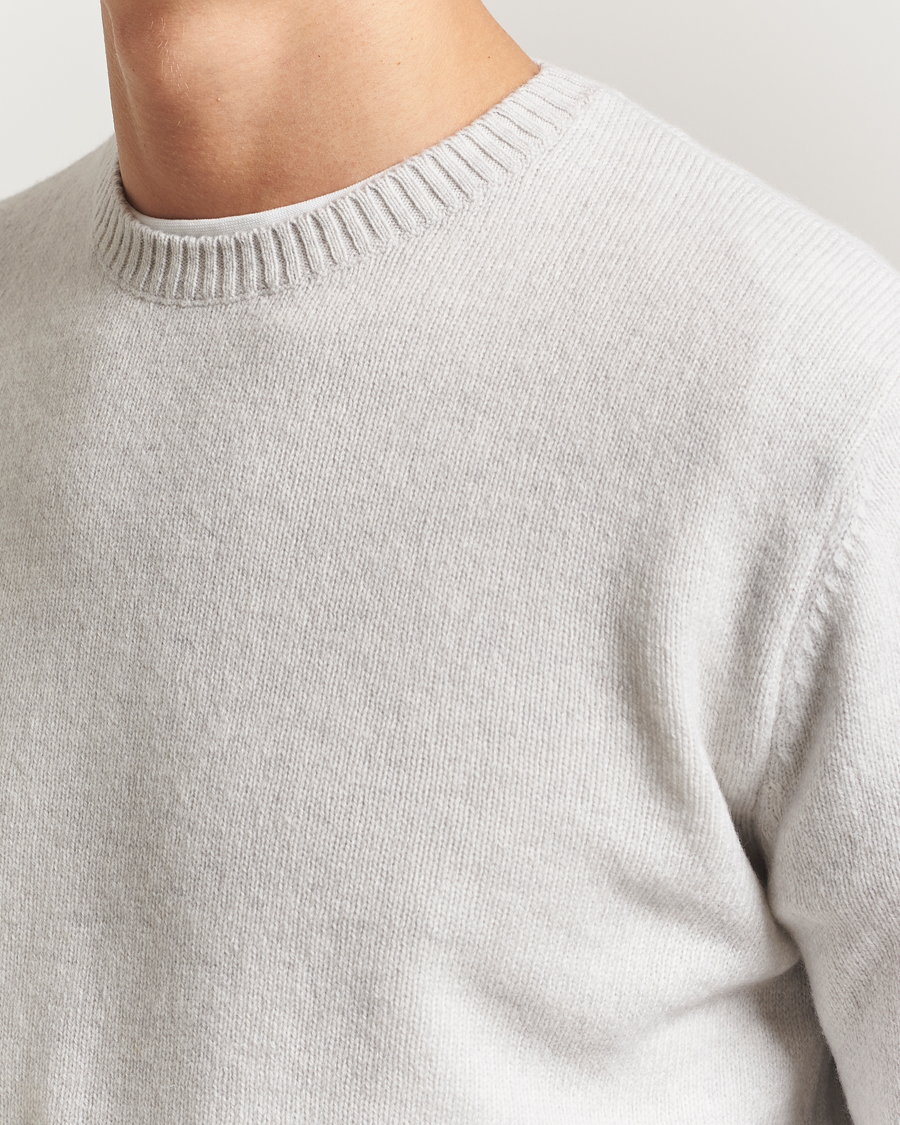Heren | Truien | Colorful Standard | Classic Merino Wool Crew Neck Snow Melange