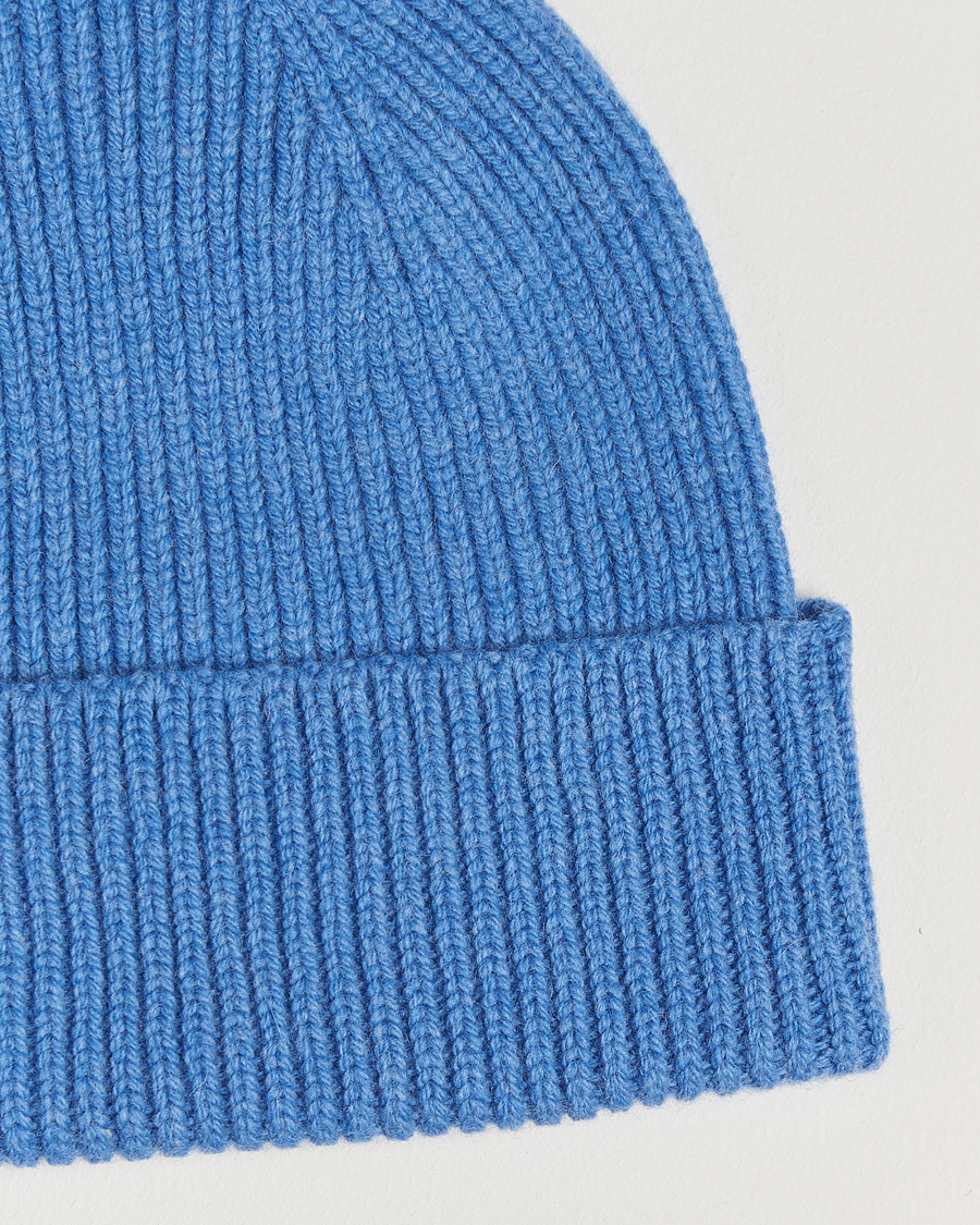 Heren | Mutsen | Colorful Standard | Merino Wool Beanie Pacific Blue