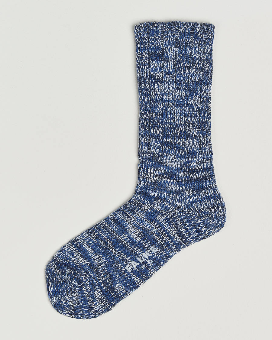 Homme | Sous-Vêtements Et Chaussettes | Falke | Brooklyn Cotton Sock Dusty Blue