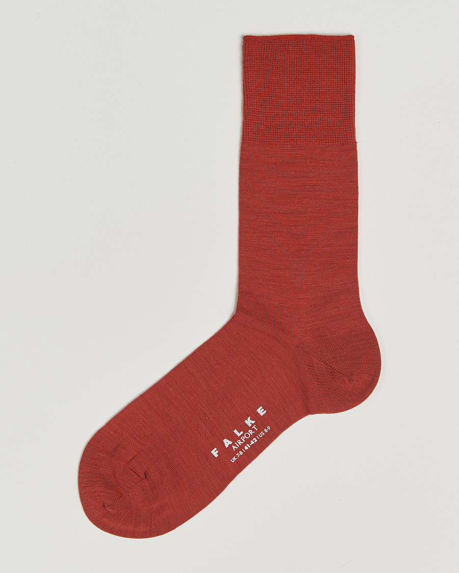 Homme | Sous-Vêtements Et Chaussettes | Falke | Airport Socks Brick Red