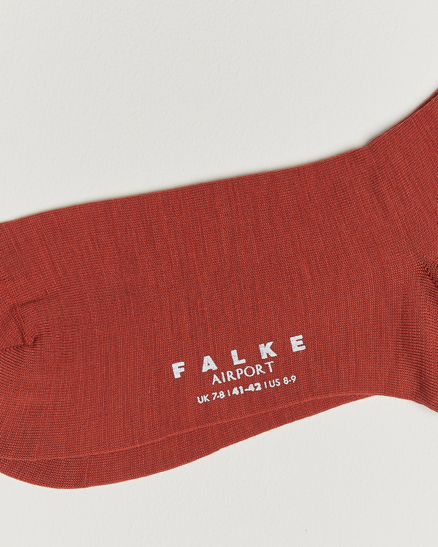 Homme | Sous-Vêtements Et Chaussettes | Falke | Airport Socks Brick Red
