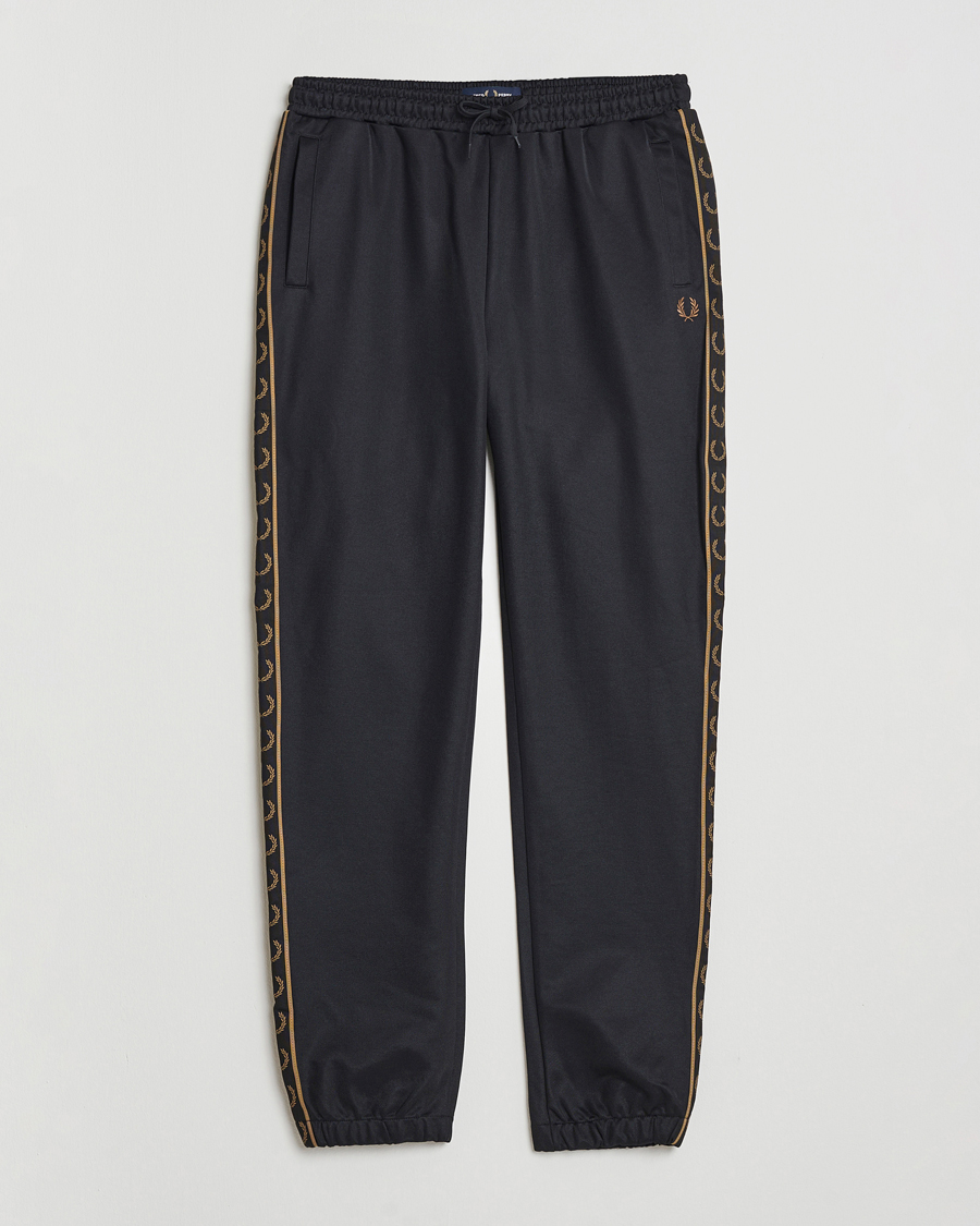 Homme | Pantalons | Fred Perry | Taped Track Pants Black
