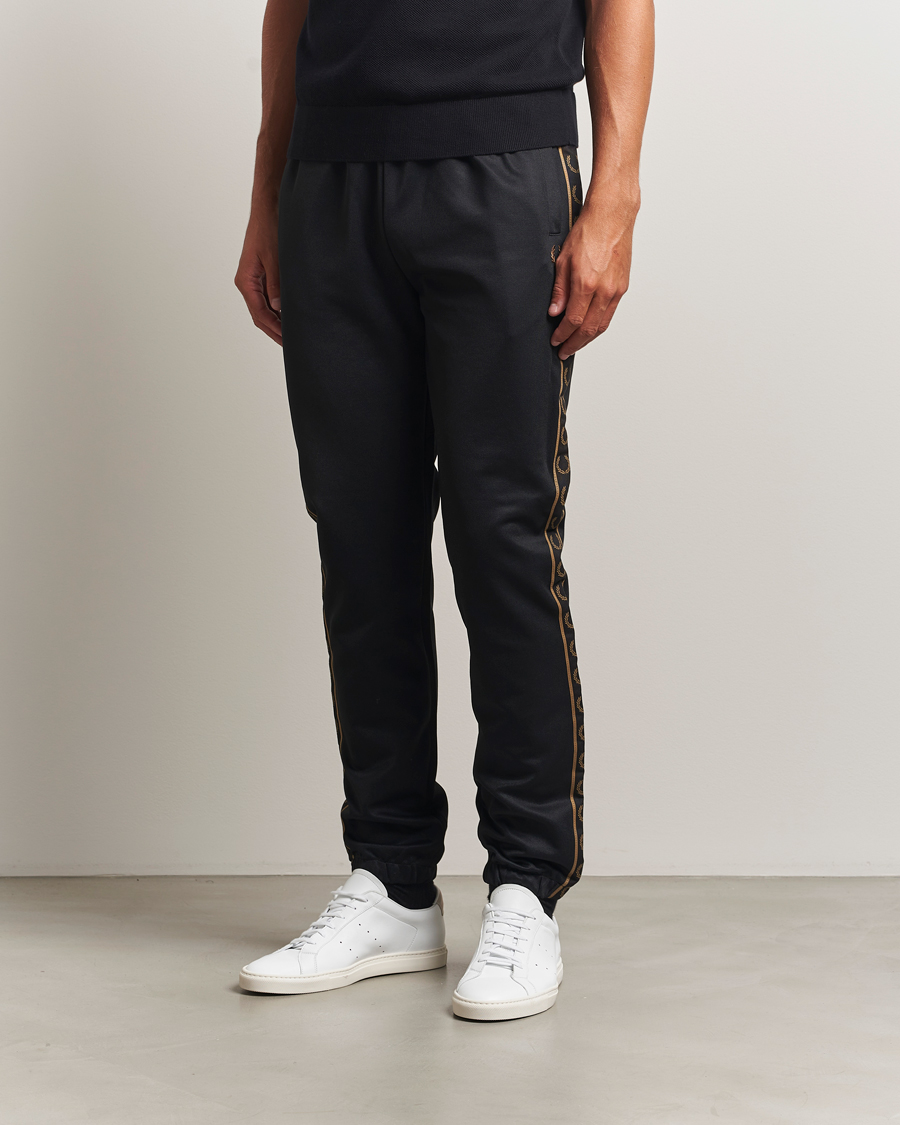 Homme | Pantalons | Fred Perry | Taped Track Pants Black
