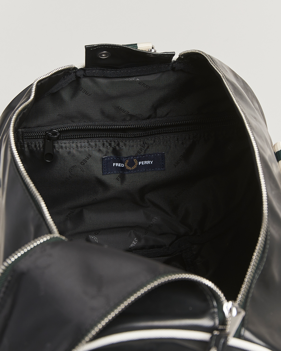 Homme | Sacs | Fred Perry | Classic Barrel Bag Night Green/Ecru