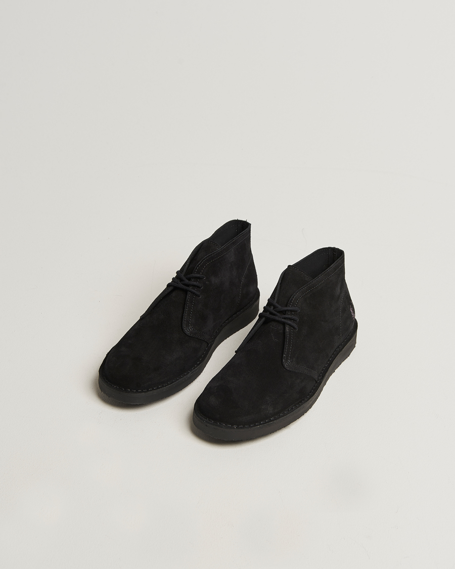 Homme | Bottes | Fred Perry | Hawley Suede Chukka Boot Black