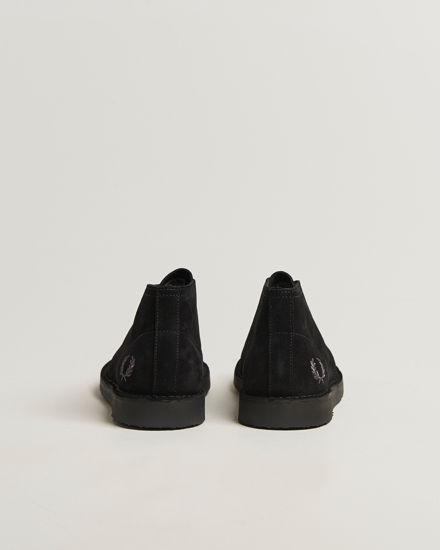 Homme | Bottes | Fred Perry | Hawley Suede Chukka Boot Black