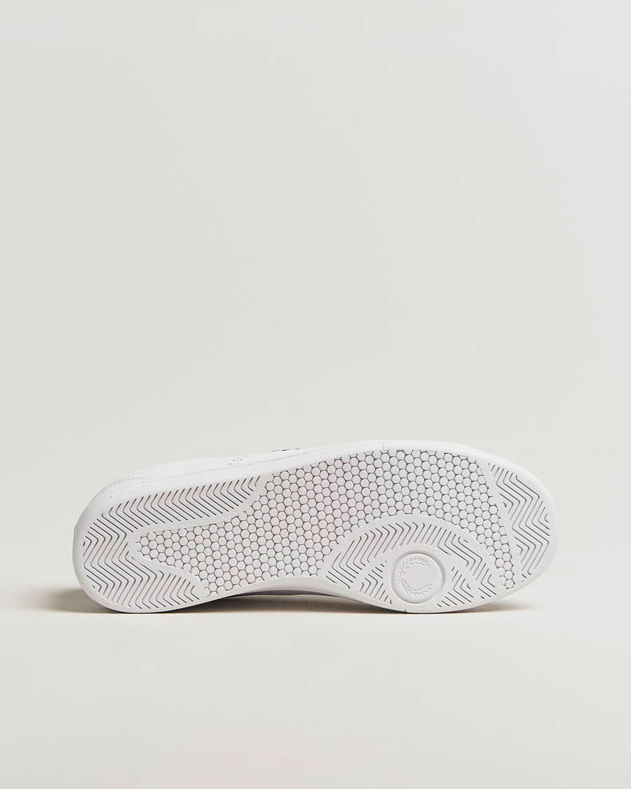 Heren | Sneakers | Fred Perry | B721 Leather Sneakers White/Green